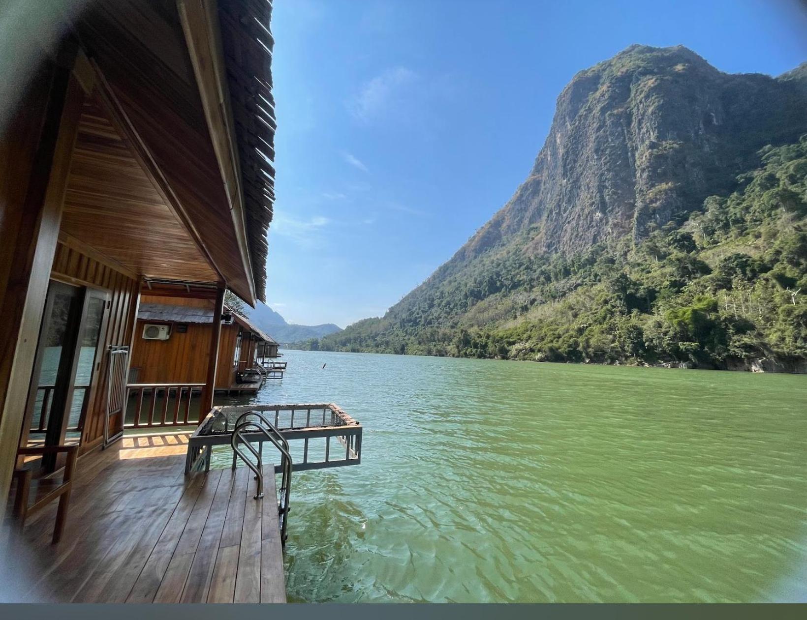 Nongkhiaw The Float House Hotel ภายนอก รูปภาพ